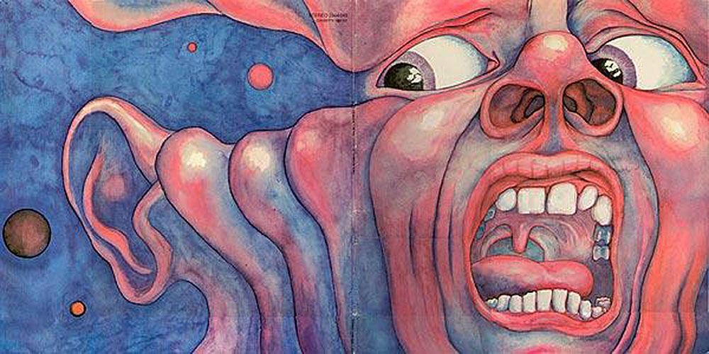 Court of the Crimson King album cover by Barry Godber